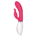 SILICONE-RECHARGEABLE-DISCO-BUNNY-ROSE