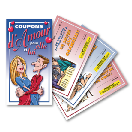 COUPONS D'AMOUR POUR ELLE ET LUI