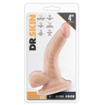 Dr. Skin - 4 Inch Mini Cock - Beige