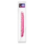 B Yours - 14" Double Dildo - Pink