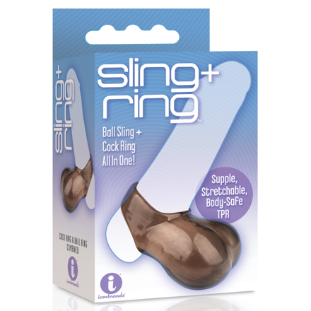Sling and Ring Cock Ring and Ball Sling