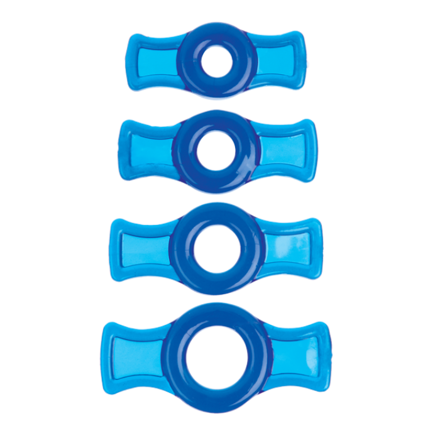 TITANMEN TOOLS COCK RING SET BLEU