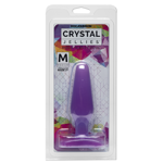 Crystal Jellies® Medium Butt Plug - Purple
