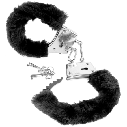 FF BLACK BEGINNER'S FURRY CUFFS