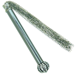 Jeweled Silver Chain Tickler