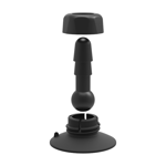 Vac-U-Lock™ Deluxe 360° Swivel Suction Cup Plug - Black