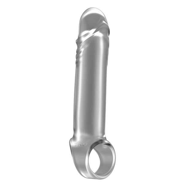 N031 STRETCHY PENIS EXTENSION TRANSLUCENT SONO