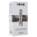 N031 STRETCHY PENIS EXTENSION TRANSLUCENT SONO