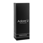 ADORE U - ANAL LUXURE ACIER INOX - GRAND NOIR