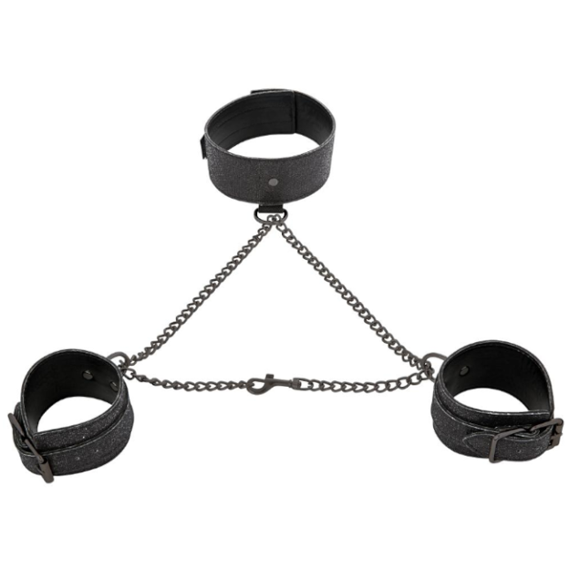 S&M - Shadow Sparkle Collar and Cuff Set