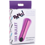 Bang! Bullet Métalique Rechargeable - Purple