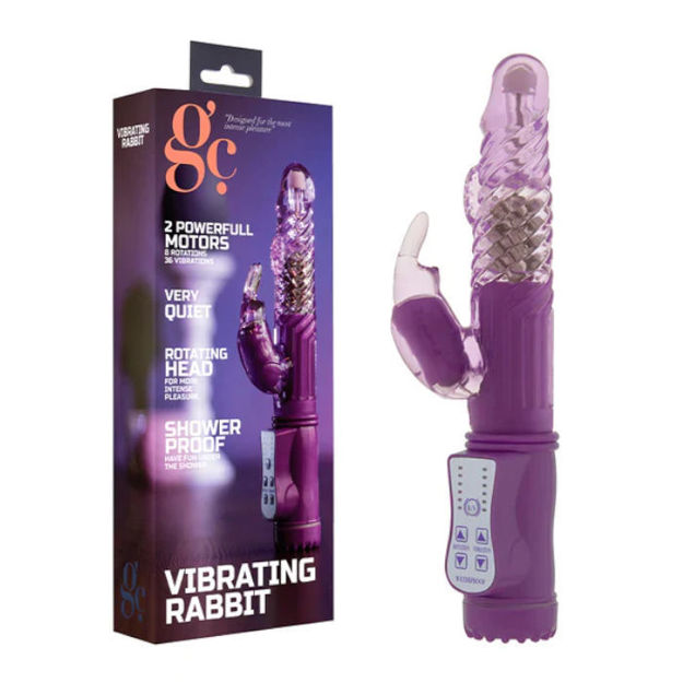 GC. Vibrating Rabbit - Purple GC001PUR
