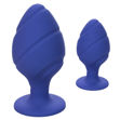 Ensemble Butt Plug Cheeky - Bleu