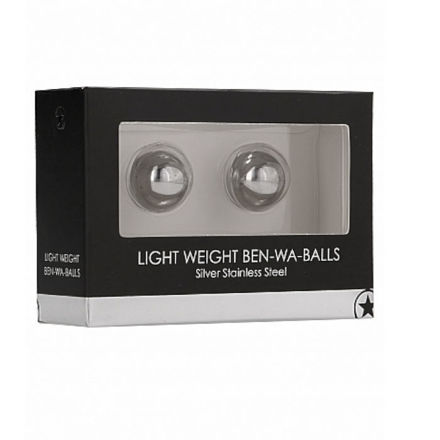 Light Weight Ben-Wa - Balls -Silver