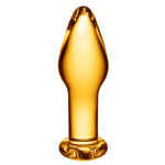Plug Anale de Verre Doré