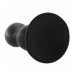 Silicone Back End Play Plug in Blk