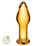 Plug Anale de Verre Doré