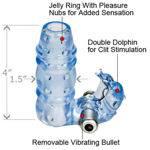 3 Way Double Dolphin Vibrating Enhancer