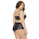 Coquette- 2pcs Top & Booty Short OSXL BLK 3854X