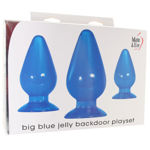 Big Blue Jelly Backdoor 3 pcs Playset