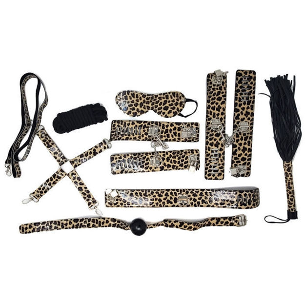 AYOYE KIT LEOPARD FETISHISM 9 & 1 BB21021