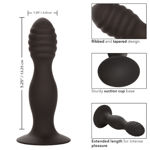 Silicone Ribbed Anal Stud™ SE-0416-25-2