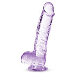 Naturally Yours 6" Crystalline Dildo Améthyste