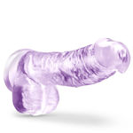 Naturally Yours 6" Crystalline Dildo Améthyste