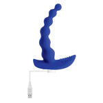 Beades Pleasure - Silicone Rechargeable - Blue EV000235