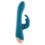 Shimmy & Shake Velvet Rabbit - Silicone Teal EV000013