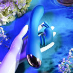 Shimmy & Shake Velvet Rabbit - Silicone Teal EV000013