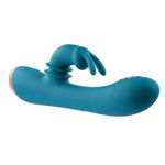 Shimmy & Shake Velvet Rabbit - Silicone Teal EV000013