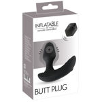 You 2 Toys – Inflatable Remote Control Butt Plug Blk