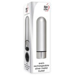 EVE'S RECHARGEABLE SILVER METAL BULLET EV008379