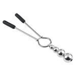 Beaded Nipple Clamps - Silver EV003557