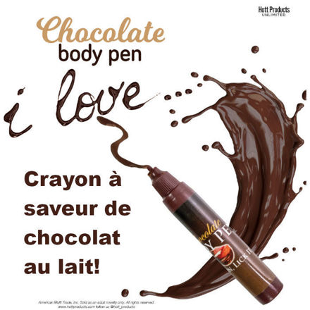 Hott Products - Crayon pour le Corps Chocolat HP3482