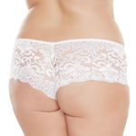 Coquette- Lace Booty Short Blanc OSXL 102