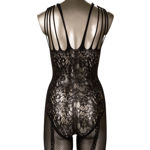 Scandal® Strappy Lace Bodystocking OS Blk SE-2712-95-3