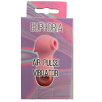 Euphoria Air Pulse Vibrator Pink Valentine A-704002