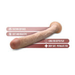 Dr. Skin 19'' Dildo Beige BL-15063