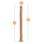 Dr. Skin 19'' Dildo Beige BL-15063